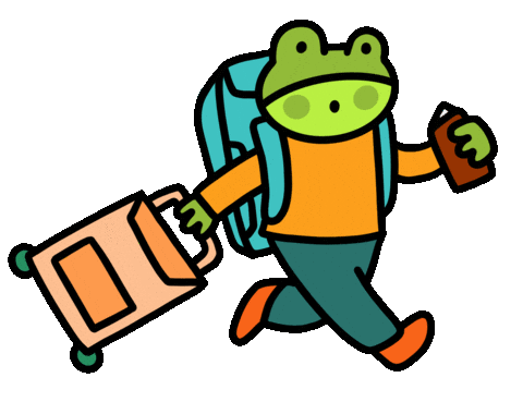 Frog People Sticker