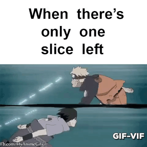 Last Slice Of Pizza in anime gifs