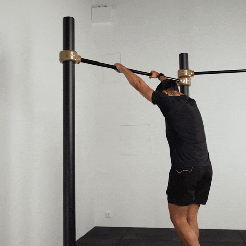 High pull up demonstration