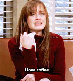 Rory saying she loves coffee