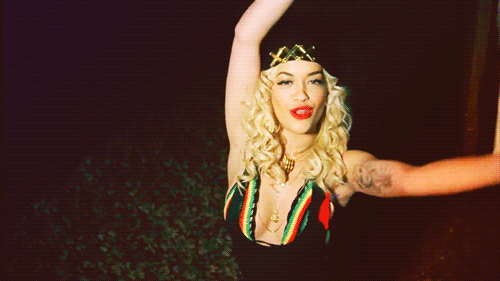 Resultado de imagen para rita ora gif