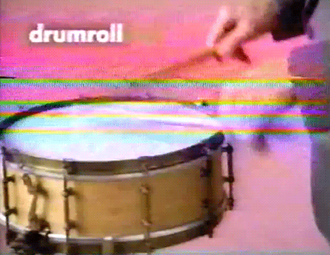 a gif of drumrolls for election results 