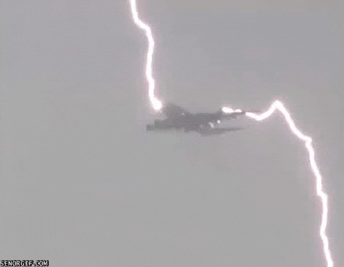 Cheezburger lightning airplane epic transportation