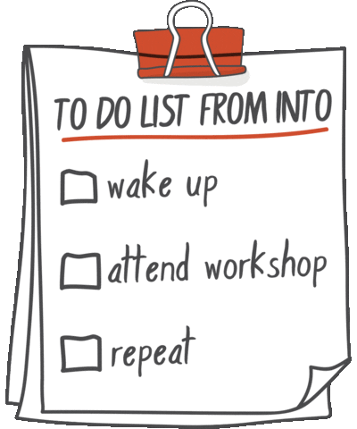 una lista de cosas por hacer en inglés.