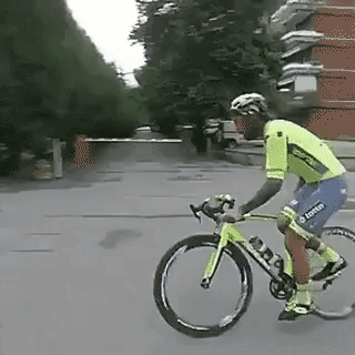 Cyclist skills in random gifs