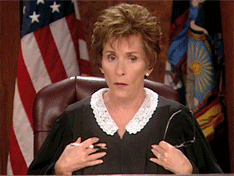 GIF of Judge Judy saying Yes