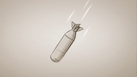 ACloop animation loop explosion bomb
