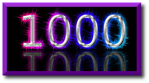 Celebrando 1,000 mensajes Giphy