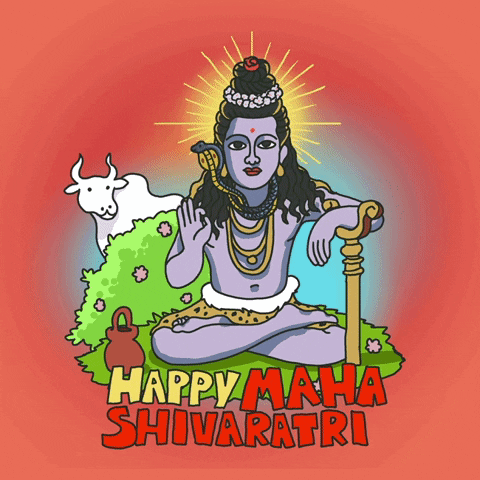 Maha Shivratri Holiday GIF by GIPHY Studios Originals