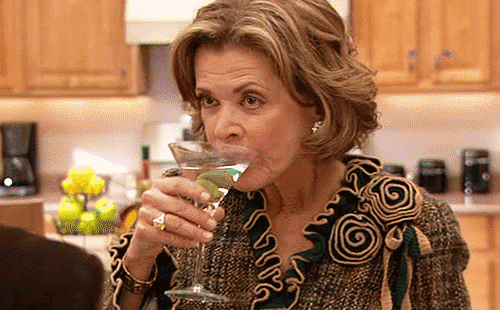 drinking lucille bluth alcoholic arrested development unimpressed