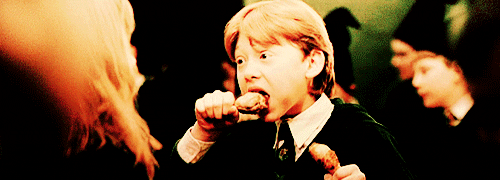 Harry Potter Eating GIF - Find & Share on GIPHY