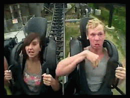 Roller Coaster Face GIF - Find & Share on GIPHY