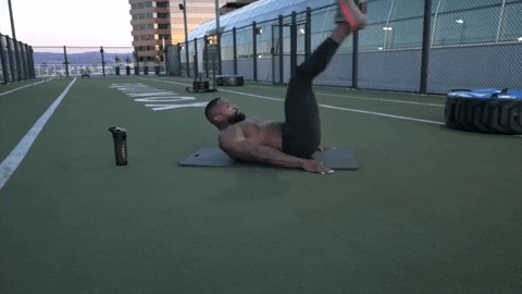 Mike Rashid Alpha Shred Challenge Leg Raises