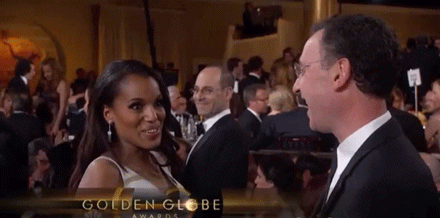 Excited Kerry Washington GIF by Digg