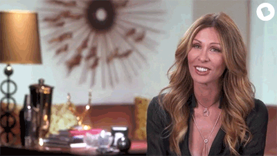Carole Radziwill Bravo RHONYC Real Housewives of New York City GIF Re-pat Dating Diaries: Younger, North American Men - yes, please! That Girl Cartier