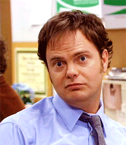 Image result for dwight schrute gif