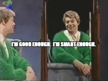 Image result for stuart smalley gif