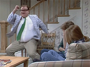 Chris Farley Snl GIF - Find & Share on GIPHY
