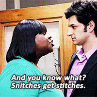 Snitches Get Stitches GIFs - Find & Share on GIPHY