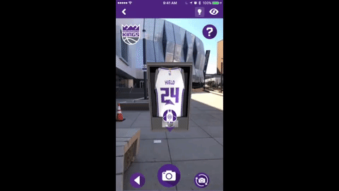 The Sacramento Kings just unveiled their new jerseys in VR