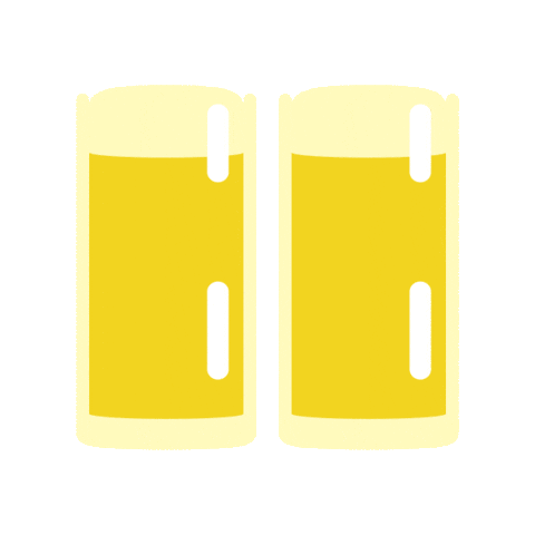 Beer Drink Sticker by Romain Digue