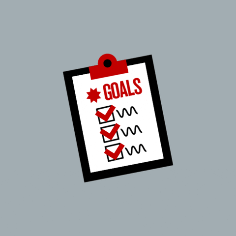 Goals Checklist GIF
