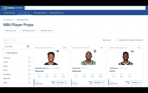 OddsShopper - Find the Best Bets and Odds for the NFL, NBA, MLB