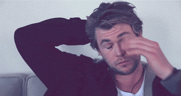 Tired Chris Hemsworth GIF - Find & Share on GIPHY