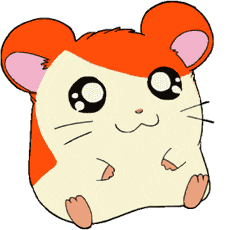 anime adorable hamtaro cartoon hamster