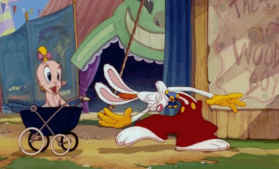 Zip Out Roger Rabbit GIF - Find & Share on GIPHY