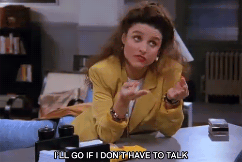 Awkward Elaine Benes GIF - Find & Share on GIPHY