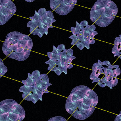 A representation of th 10 spatial dimmensions of in String Theory