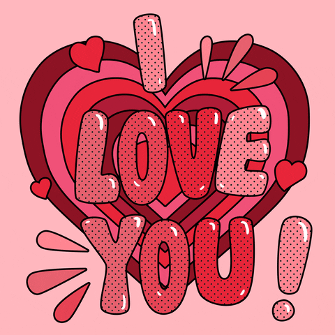 I Love You Hearts GIF by Studio Neuhaus