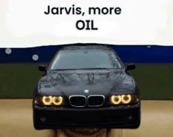 jarvis more oil GIF to use in Instagram comments