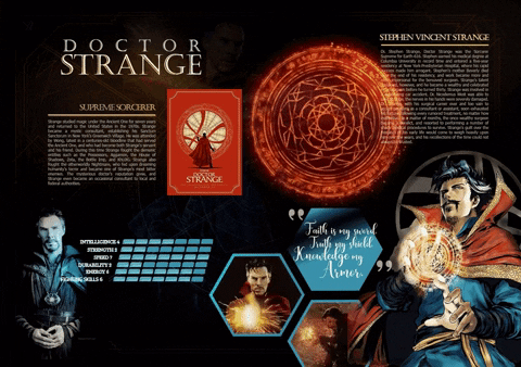 Mutación y misticismo (Doctor Strange) Giphy