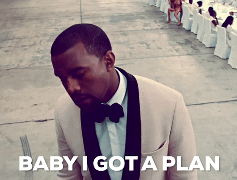Kanye West's Baby I Got a Plan gif