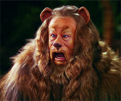 School field trips GIF - Lion from the Wizard of Oz 