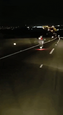 Speeding Car Sends Motorcyclist Flying While He Was Doing a Wheelie in ...