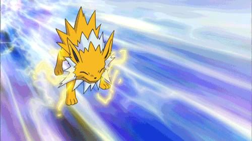 Image result for jolteon  gif
