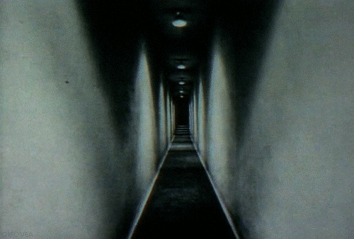 Image result for horror movie hallways gifs