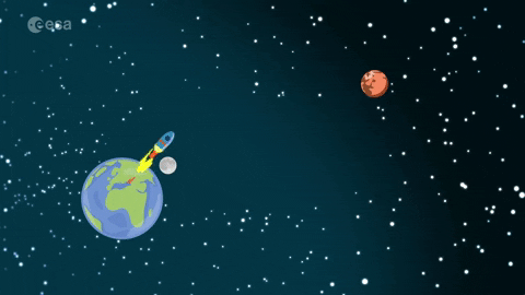 Phone Call Animation GIF by European Space Agency - ESA