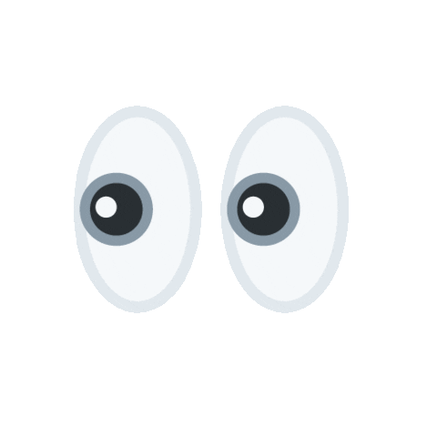 Eyes Sticker by Twitter for iOS & Android | GIPHY