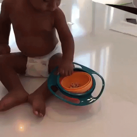 Magic Baby Bowl - 360 Rotating – dekoustore