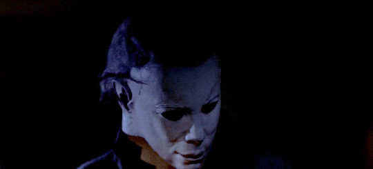 This GIF has everything: music, halloween, scary, HELLO!