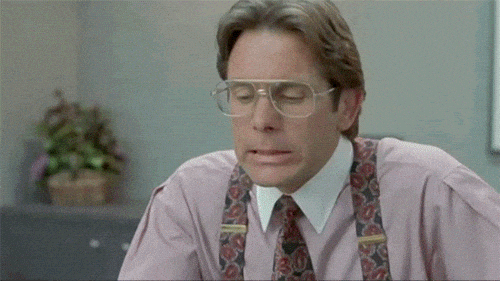 Image result for office space disagree gif