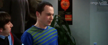Image result for sheldon twitching gif