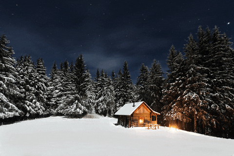 Winter Cabin GIFs - Find & Share on GIPHY