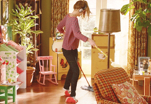 cleaning animated GIF 