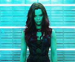 Zoe Saldana è Gamora
