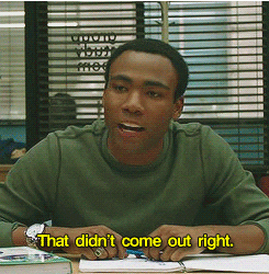 That Didnt Come Out Right Donald Glover GIF - Find & Share on GIPHY